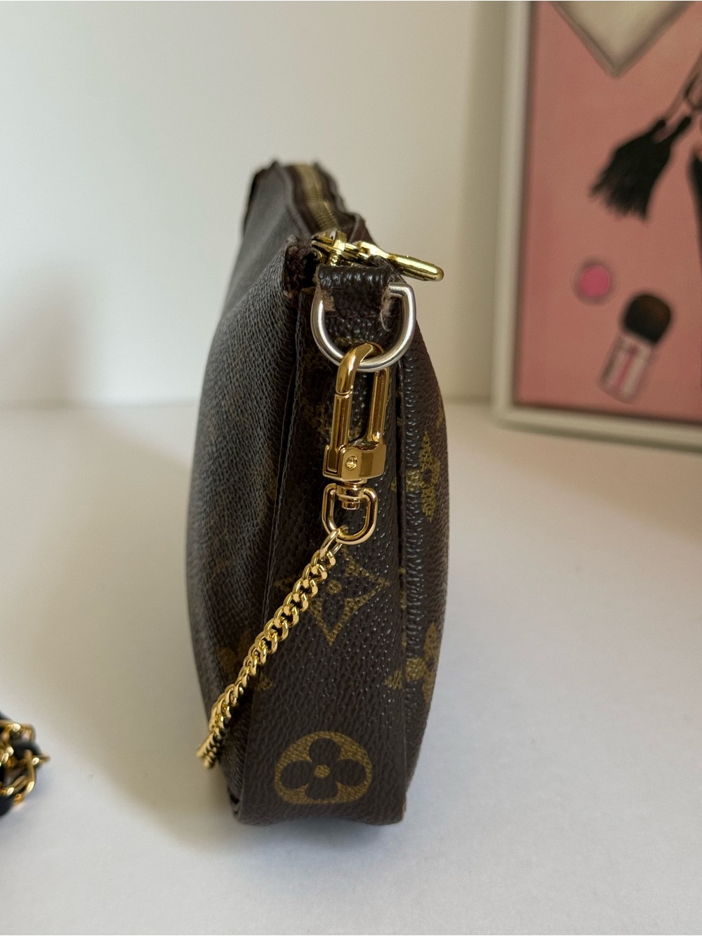Louis Vuitton Pochette accessories Monogram Shoulder Bag 🌟 - Picture 17 of 17